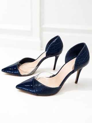Tacones ALDO Azul Marino Talla 38