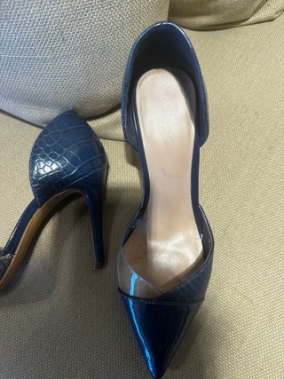 Tacones ALDO Azul Marino Talla 38