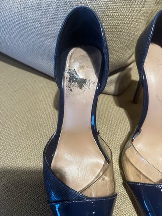 Tacones ALDO Azul Marino Talla 38