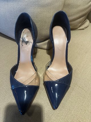 Tacones ALDO Azul Marino Talla 38