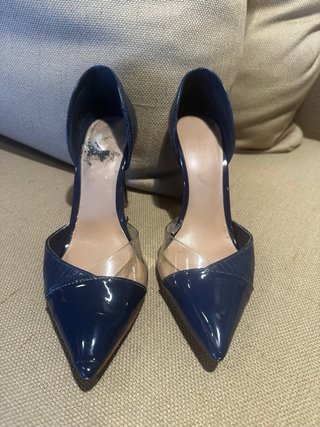 Tacones ALDO Azul Marino Talla 38