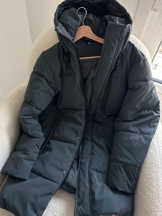 Cazadora Zara gris talla S, como nueva