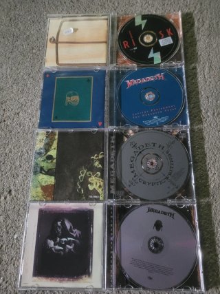 4 CDs Megadeth - Heavy Metal