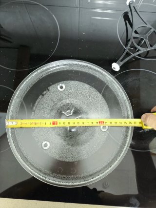 Plato giratorio para microondas