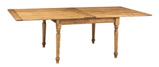 Tavolo allungabile a libro Country in legno massel