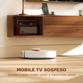 Mueble para TV de hasta 50" suspendido con tomas d