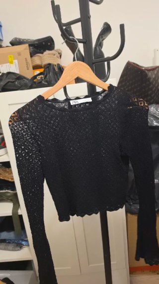 Blusa blanca de manga corta