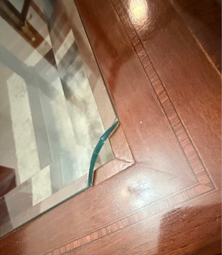 Mesa de centro madera y cristal