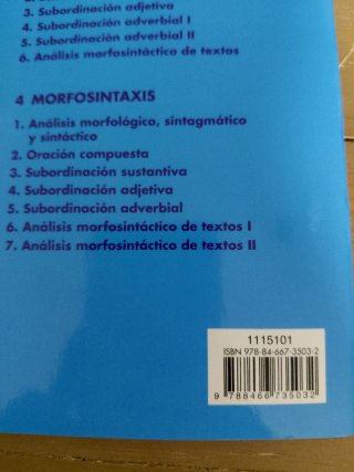 Cuadernillo Morfología Educació Secundaria 1 ANAYA
