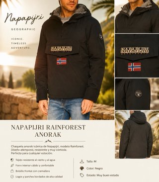Anorak icónico de Geographical Norway Expedition