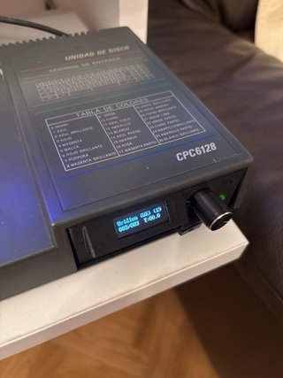 Amstrad 6128 Gotek Flloppy y USB 8GB (sin monitor)