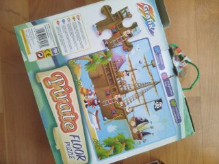 3 Puzzles Infantiles: Belleza, Pirata, Selva
