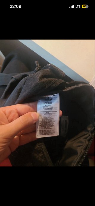 Bandolera Adidas Negra Nueva