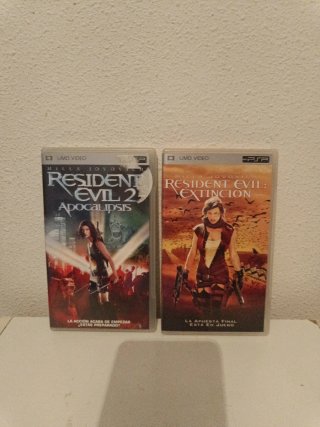 Resident Evil 2 e Estinzione PSP UMD