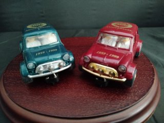 2 Scalextric Mini Cooper 40Th 1959-1999 Beatties