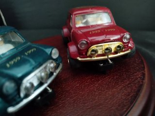 2 Scalextric Mini Cooper 40Th 1959-1999 Beatties