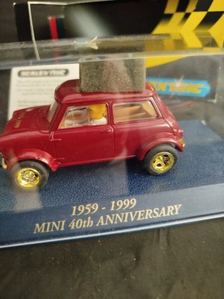 2 Scalextric Mini Cooper 40Th 1959-1999 Beatties