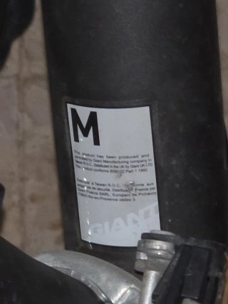 Bicicleta Giant Negra