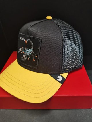 Gorra Goorin Bros Negra y Amarilla