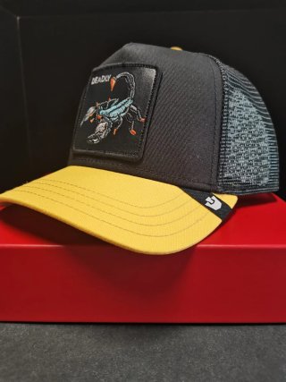 Gorra Goorin Bros Negra y Amarilla