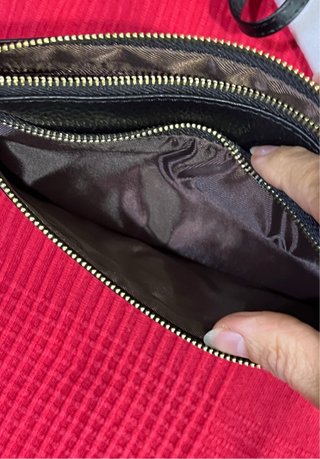 CARTERA NUEVA DE PIEL CLUTCH BOLSO MANO CORREA