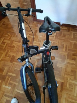 Bici pegable