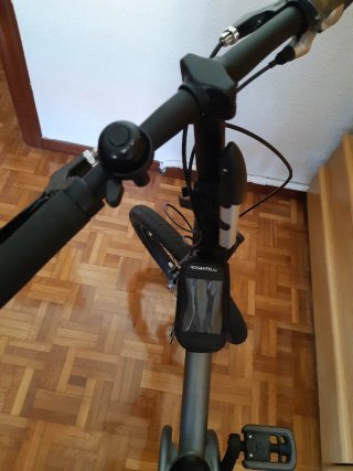 Bici pegable