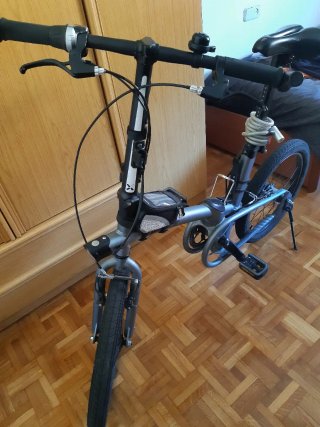 Bici pegable