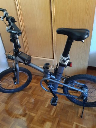 Bici pegable