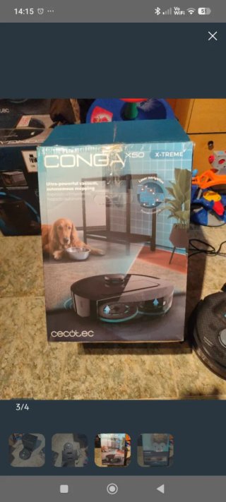 Conga Cecotec X50 Extreme Robot Aspirador