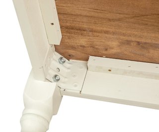 Tavolo Country in legno massello di tiglio struttu