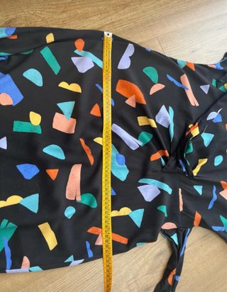 Vestido Behulah Talla M Estampado Geométrico