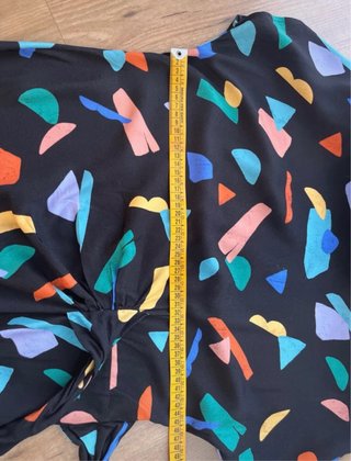 Vestido Behulah Talla M Estampado Geométrico