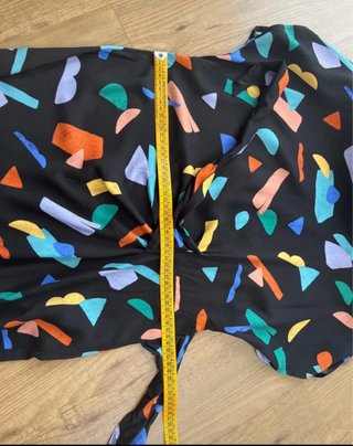 Vestido Behulah Talla M Estampado Geométrico