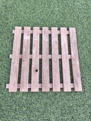 Baldosas de madera para jardín