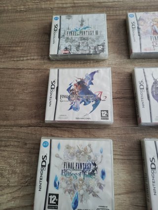 Lote Final Fantasy Nintendo DS
