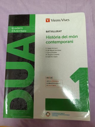 Libro de Actividades de Historia 1ro Bachillerato