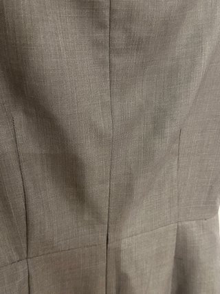 Vestido Calvin Klein original en color gris topo.
