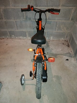 Bicicleta infantil Btwin naranja