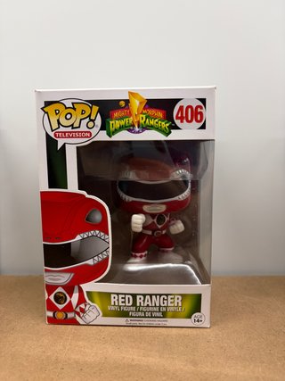 Funko Pop! Red Ranger 406