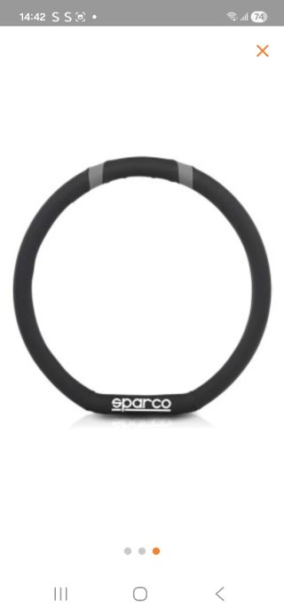 Funda Volante Sparco Tipo D 36cm Nueva