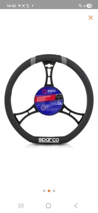 Funda Volante Sparco Tipo D 36cm Nueva