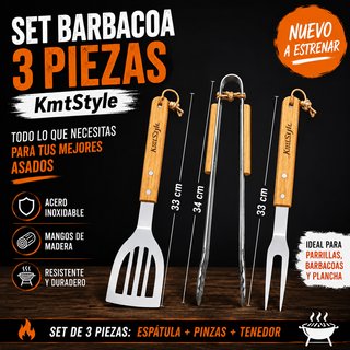 Set Utensilios Barbacoa