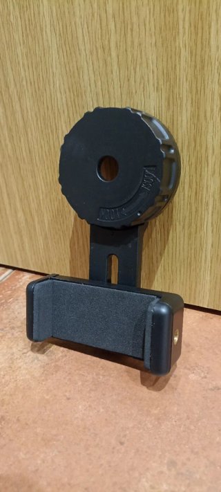 Adaptador teléfono móvil digiscoping