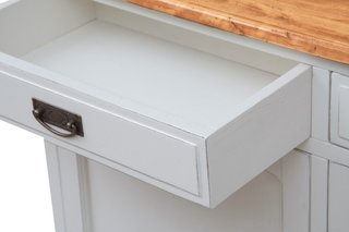 Credenza Country in legno massello di tiglio strut