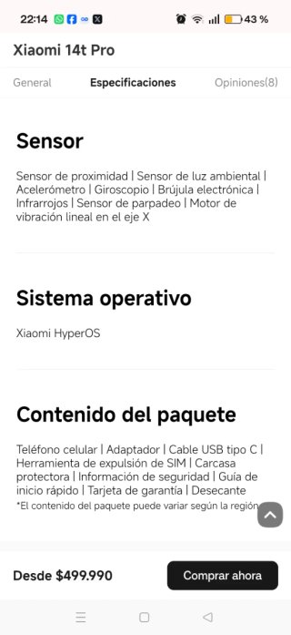 Xiaomi 14 t pro