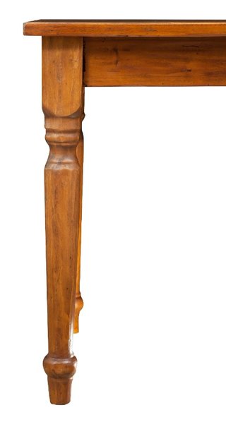 Tavolo Country in legno massello di tiglio finitur