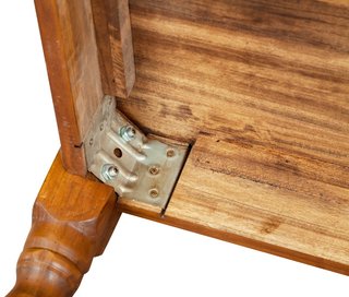 Tavolo Country in legno massello di tiglio finitur
