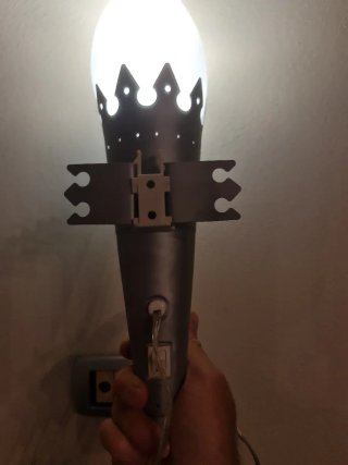 Lampada a muro per bambine a led