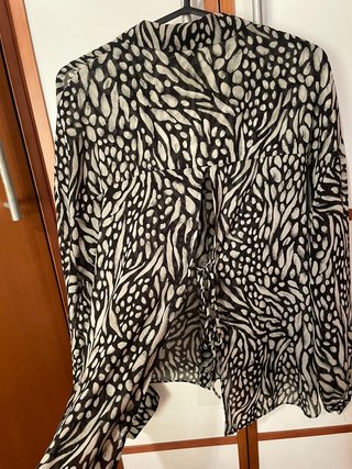 Camisa Zara Estampada Talla L